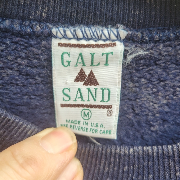 United States of America sweatshirt, Galt and Sand acid wash size Med - Picture 4 of 5